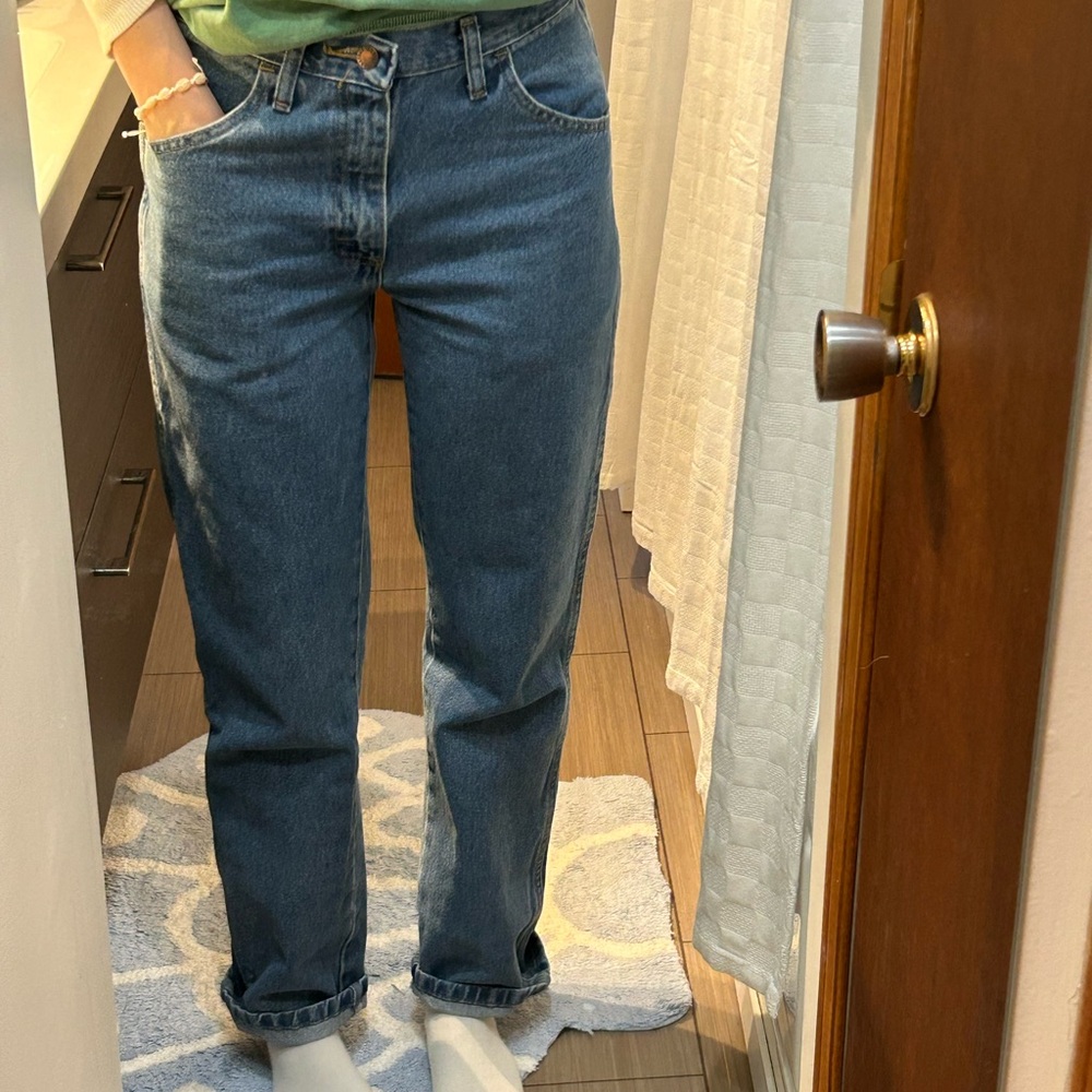 Rustler Vintage Blue Jeans